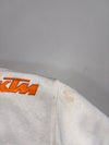 Fox Racing x KTM White Sherpa-Lined Zip-Up Hoodie (2XL)