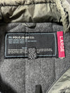Polo Jeans Co. Ralph Lauren | Olive Fleece Lined Hooded Spellout Jacket (2XL)