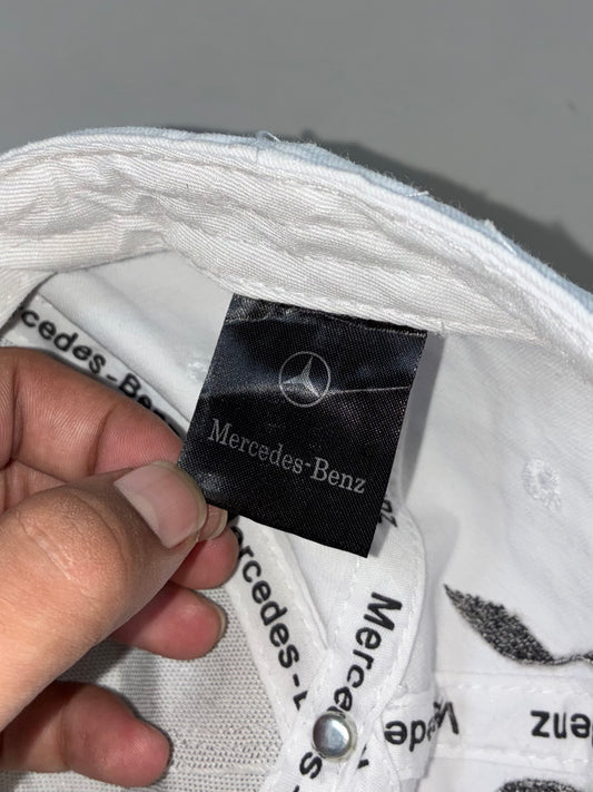 Mercedes-Benz F1 Cap – White Lewis Hamilton Edition (Adjustable)