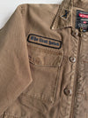 Vintage 5th Street Military Patch Zip Jacket (M)