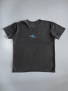 Pink Floyd | Official “Wish You Were Here” Planet Graphic Tee | Washed Charcoal (XL)