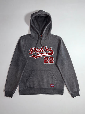 Dickies | Charcoal Grey "Original 22" Varsity Script Hoodie (S)