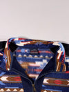 Mouflon Aztec Print Half-Zip Fleece Pullover (M)