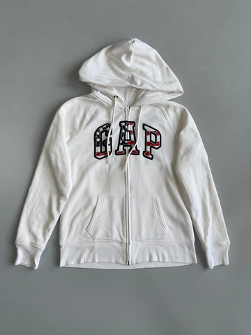 Gap Full Zip USA Flag Logo Hoodie (S)