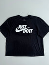 Nike “Just Do It” Big Logo T-Shirt – Black (2XL)