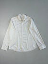 Raymond Custom Tailoring White Oxford Button-Down Shirt Chest Pocket. (L)