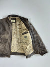 G-III authentic Bomber Premium Original Leather Jacket (XL)