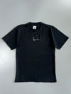 Karl Kani Signature Script Embroidered Logo Faded Black T-Shirt (M)