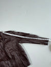 Vintage Brown Leather Jacket (S)