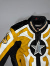 Hein Gericke Full Leather Motorcycle Racing Suit (PADDED) (Leather Jacket Size : S) (Leather Pant  :W:28|L:37) W/ Sliders