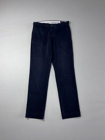 Polo Ralph Lauren Navy Blue Stretch Classic Fit Chinos (W:33) (L:41)