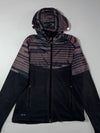 Nike | Dri-Fit Striped Zip Jacket Black (L)