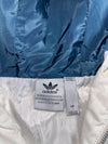 Adidas Originals | White Navy Trefoil Hooded Windbreaker (L)