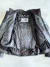 Bikers Club By Ficeda Pure Letter Racing Jacket (Paded)(XS)