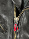 Vintage Hein Gericke Black Leather Biker Jacket  (M)