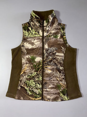 Northcrest Realtree Camo Fleece Full-Zip Vest – Brown Women’s (M)