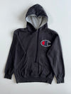 Champion | Vintage Black Big C Logo Hoodie (M)