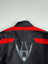 Absolute Ness Black/Red Textile Moto Jacket (XL)