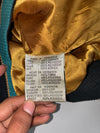 Vintage 1990s NFLx G-III Carl Banks Jacksonville Jaguars NFL Genuine Leather Varsity Jacket (2Xl)