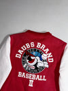 Red & White Varsity Jacket (S/M)