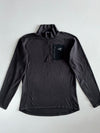 Arc’teryx Black Quarter-Zip Fleece Pullover (L)