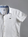Lacoste | Short Sleeve Oxford Button-Up | S