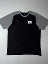 Puma South Korea Raglan T-Shirt – Black/Grey (XL)