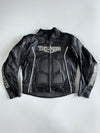Triumph Motorcycles Vintage Armored Leather Moto Racing Jacket /Heavily Paded (S/M)