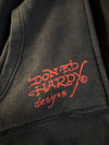 Ed Hardy (Don Ed Hardy) | Zip-Up Hoodie | Faded Black (2XL)