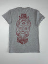 Vintage 2015 “My Turn Tides Denied” Graphic Tee – Grey Gildan Heavy Cotton(S)