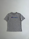 Champion Elite Script Logo Tee - Grey (S)