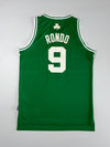 Celtics #9 Rondo Adidas NBA Swingman Jersey – Green,(L)