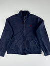 Polo Ralph Lauren Harrington Jacket – Navy w/ Blackwatch Plaid Lining, Size (M)