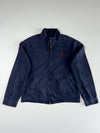 Polo Ralph Lauren Harrington Jacket – Navy w/ Blackwatch Plaid Lining, Size (M)