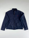 Polo Ralph Lauren Harrington Jacket – Navy w/ Blackwatch Plaid Lining, Size (M)