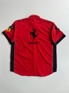 Ferrari F1 Racing Shirt – Shell Bridgestone Team Button (XL/2XL)