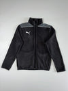 Puma Full-Zip Fleece Jacket – Black, Size (S)