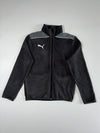 Puma Full-Zip Fleece Jacket – Black, Size (S)