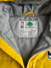 NBA Cathay Life Hooded Puffer Vest Yellow, (M)