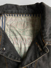 Vintage Black Denim Trucker Jacket Women's (S/M)