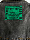 Vintage Black Denim Trucker Jacket Women's (S/M)