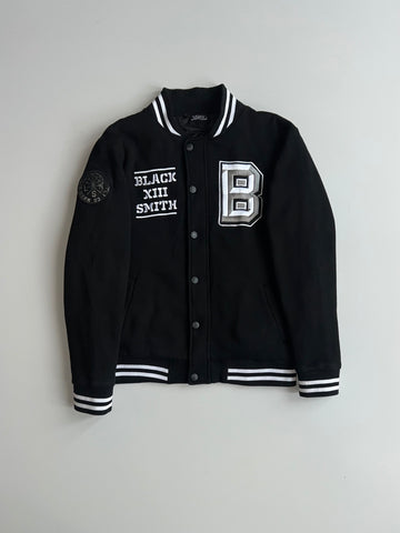 BLKSMITH Supply Co. Varsity Jacket — “Black Smith” (M)