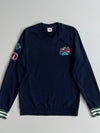 Lacoste Live Patch Detail Crewneck Sweatshirt  (L)