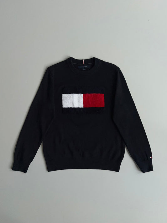 Tommy Hilfiger Flag Logo Knit Sweater (S)