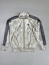 Adidas Originals Metallic Track Jacket – Silver/Champagne, Size (M)