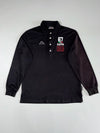 Kappa Italia 67 Long Sleeve Polo – Black, Size(M)