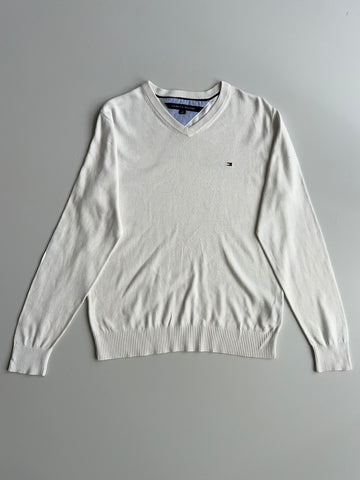 Tommy Hilfiger V-Neck Knit Sweater(S)