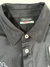 Kappa Italia 67 Long Sleeve Polo – Black, Size(M)
