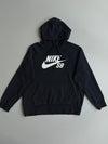 Nike SB Logo Hoodie  Black, (2XL)