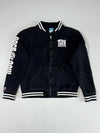 GOCB Crazybomb Varsity Bomber Jacket – Black, Size (S)